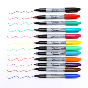 Anself Tattoo Pen 12 Colors Waterproof Plastic Tattoo Transfer Skin Marker Colorful Permanent Pen