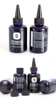 Stencil Printer Ink 120ml (4 fl oz) for Epson Printer, Tattoo Stencil Set