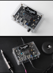 Acrylic Tattoo Power Supply Transparent Spuare For Tattoo Machines