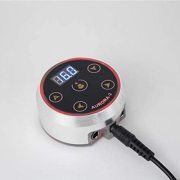 Yaba Tattoo Supply Upgraded Aurora II Power Supply 2Nd Gen Colorful Voltage Fits All Tattoo Machine,Black
