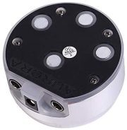 Yaba Tattoo Supply Upgraded Aurora II Power Supply 2Nd Gen Colorful Voltage Fits All Tattoo Machine,Black