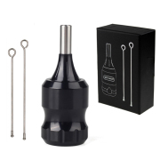 Yaba Tattoo Supply 32mm Adjustable Twist Handle Tubes Tatoo Gearwheel Mental Grip