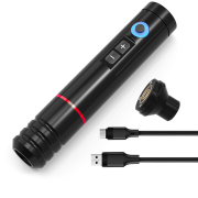Newest Tattoo battery machine pen kit with RCA converter Type-C for tattoo Cartridge