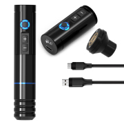 Newest Tattoo battery machine pen kit with RCA converter Type-C for tattoo Cartridge