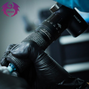 Yaba Tattoo Supply Flip Pro Wireless Tattoo Pen Machine with Changeable 2.6-4.0mm Strokes