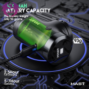 Yaba Tattoo Supply Flip Pro Wireless Tattoo Pen Machine with Changeable 2.6-4.0mm Strokes