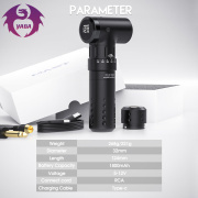 Yaba Tattoo Supply Flip Pro Wireless Tattoo Pen Machine with Changeable 2.6-4.0mm Strokes