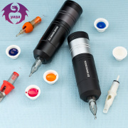 Yaba Tattoo Short Wireless Battery Tattoo Pen Machine 4.0mm Stroke