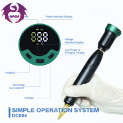 High Quality Wireless Tattoo Power 1600mAh Powerful For Permanent Makeup Tattoo Machine Wireless Power Supply For Beauty