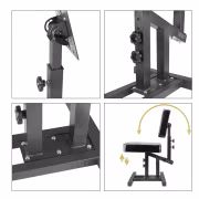 Yaba ProArtist Multifunctional Tattoo Chair Workstation with Adjustable Armrest