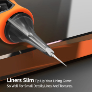 Newest Yaba Tattoo Needles Cartridges with Membrane Professional Disposable Finger Ledge Cartridges 20Pcs/Box