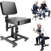 Yaba ProArtist Multifunctional Tattoo Chair Workstation with Adjustable Armrest