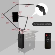 Yaba Tattoo Supply MULTIFUNCTIONAL AND CONVENIENT TATTOO Working Station With Light Set