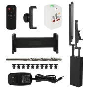 Yaba Tattoo Supply MULTIFUNCTIONAL AND CONVENIENT TATTOO Working Station With Light Set