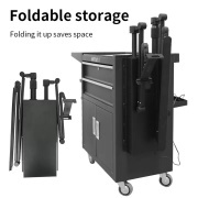 Yaba Tattoo Supply MULTIFUNCTIONAL AND CONVENIENT TATTOO Working Station With Light Set