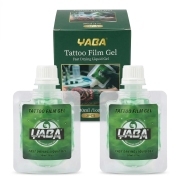 YABA Tattoo Film Gel 30ml Fast-Drying Protective Gel for Fresh Tattoos 3PCS Set with Natural Botanical Extracts Aloe Vera Glycerin Allantoin Panthenol Vitamin E