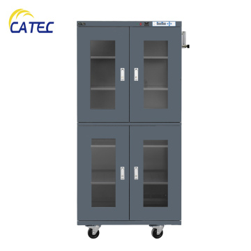 Electronic Dry Cabinet Humidity Control Storage 870L 1~5%RH N2 purging with alarming and data recorder DM3-UN870E-RB