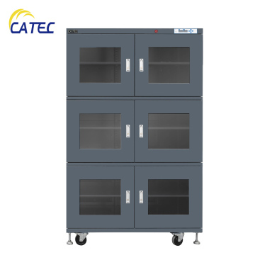 Desiccant dry cabinet with humidity alarming buzzer DM3-C1436E-6B