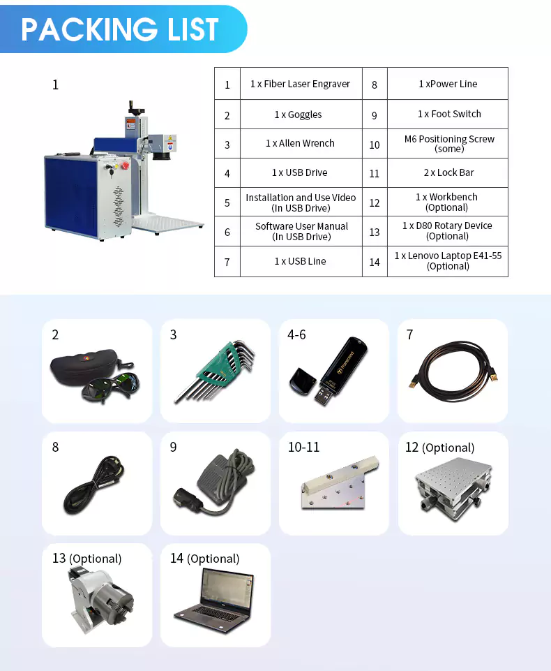 Sfx Laser Watt Fiber Laser Engraver Ydflp E M M R Economic Type Jpt