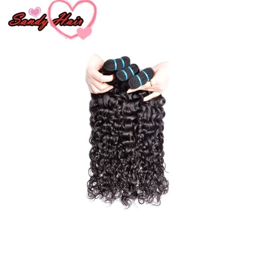 Hair bundles water wave 9A Virgin human hair extensions wave human hair