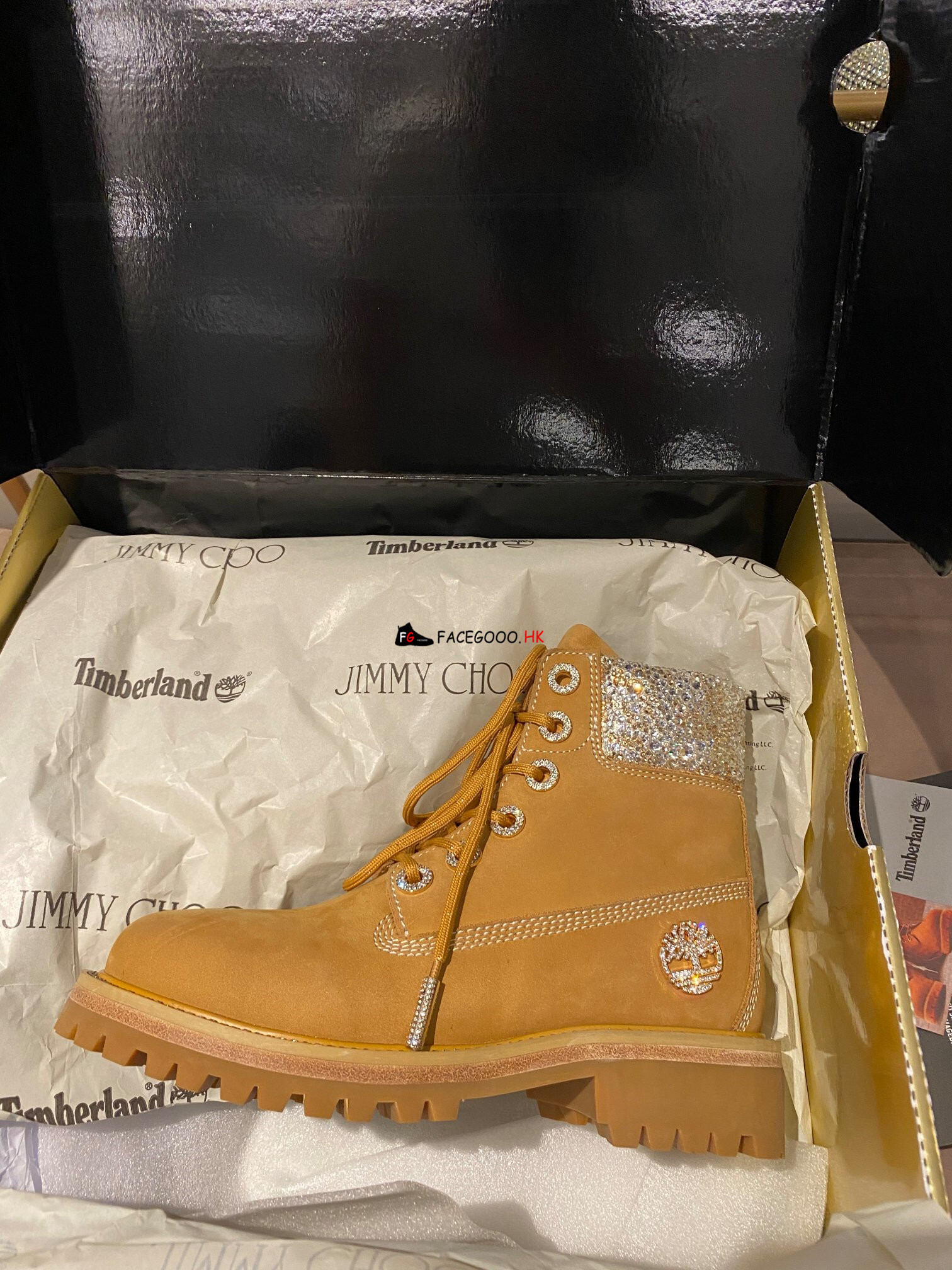 timberland jimmy choo swarovski