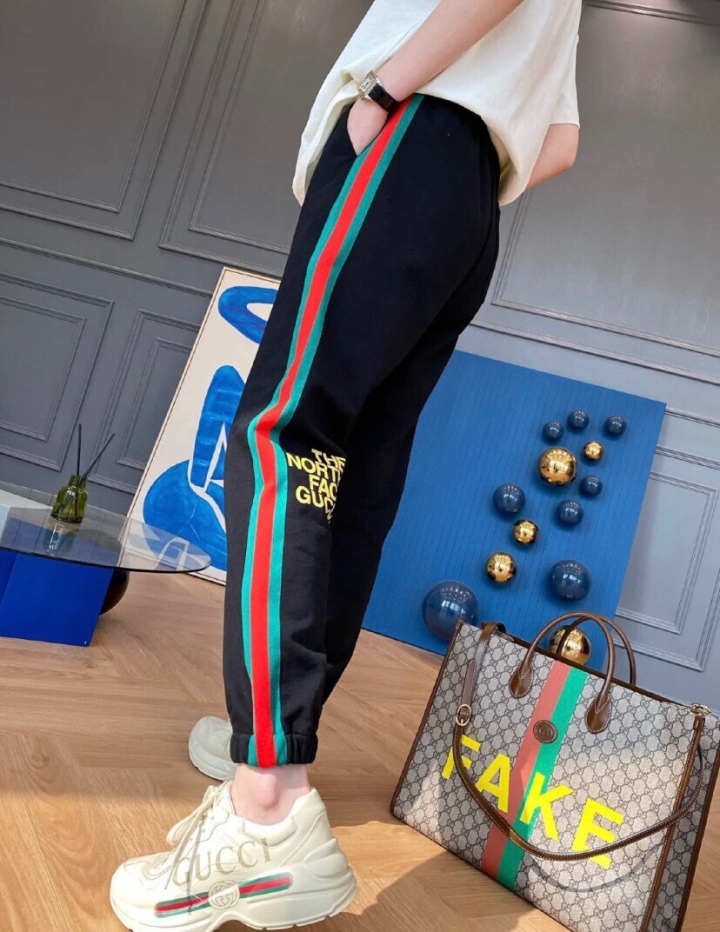 north face gucci pants