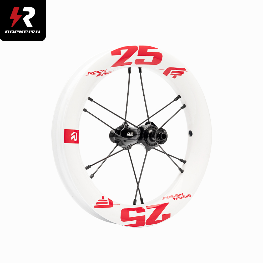 【翌日発送可能】 Rockfish FT-25 12inch Carbon Fiber Wheelset パーツ