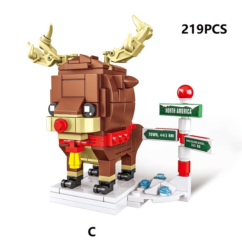Santa brickheadz on sale