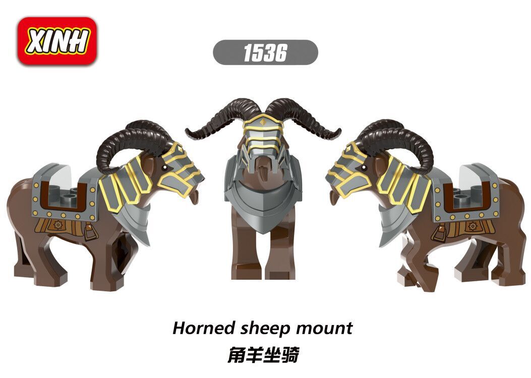 XH 1535 1536 New Horse Chinese History Three Kingdoms anime figure mini character model building blocks children assembled educational toys 
