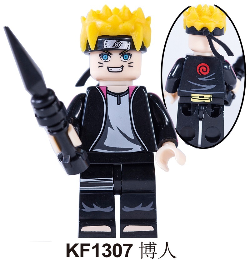 KF1367 KF1368 KF1369 KF1370 KF1371 KF1372 KF1373 KF1374 Naruto Bricks  Building Blocks Uzumaki Boruto Mitsuki Gaara Namikaze Minato Senju Tobirama  Pain Figures For Children Toys KF6119