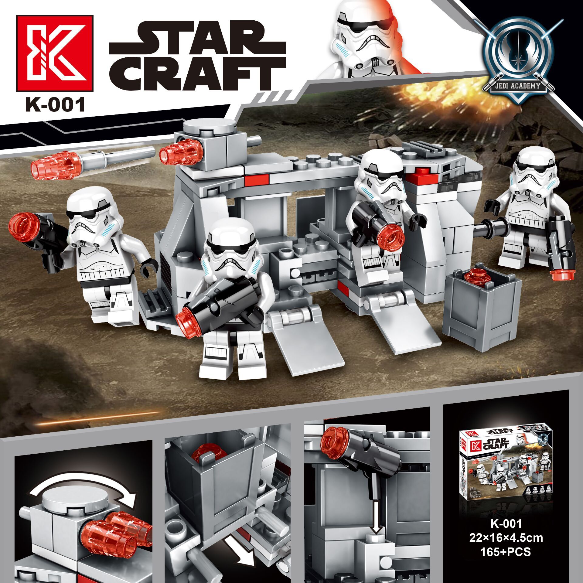 Details about   Star Wars 10365 Building Blocks Sets Imperial Trooper Transport Battle Pack Toys 