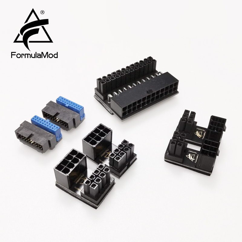 FormulaMod interface direction changer, for Motherboard ATX24Pin / graphics card power supply interface / Motherboard Usb3.0