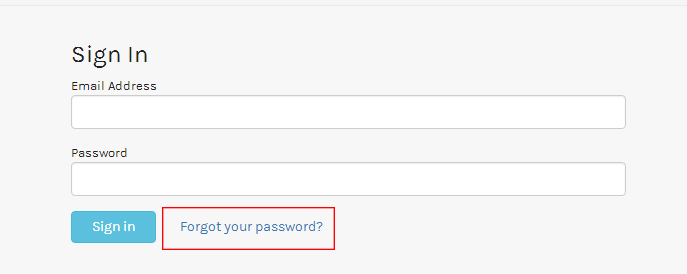 How do I reset the password?