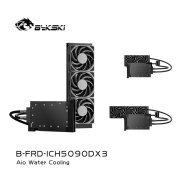 Bykski B-FRD-ICH5090DX3 All-in-One Liquid Cooler for INNO3D RTX 5090 D Night X3 with 240/360mm Radiator and A-RGB Bykski AIO Cooler for INNO3D RTX 5090 D Night X3