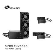 Bykski B-FRD-PNY5090 All-in-One Liquid Cooler for PNY RTX 5090 32GB GDDR7 with 240/360mm Radiator and Backplate Bykski AIO Cooler for PNY GeForce RTX 5090 32GB GDDR7