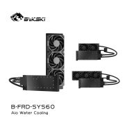 Bykski B-FRD-SYS60 AIO GPU Liquid Cooler for Enflame S60 AI Accelerator (240mm/360mm Radiator) Bykski B-FRD-SYS60 Enflame S60 AIO Cooler Bykski B-FRD-SYS60,Enflame S60 cooler,Enflame S60 AIO,AI accelerator water cooling,datacenter accelerator liquid cooling