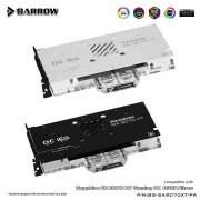 Barrow BS-SA9070XT-PA Full-Cover Nickel-Copper GPU Water Block with Aluminum Backplate for Sapphire Radeon RX 9070 XT Gaming OC, 5V A-RGB, G1/4 Barrow BS-SA9070XT-PA RX 9070 XT Gaming OC Block Barrow BS-SA9070XT-PA,Sapphire RX 9070 XT water block,RX 9070 XT Gaming OC block,full cover AMD GPU water block,Barrow Radeon waterblock,9070 XT liquid cooling