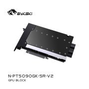 Bykski N-PT5090GK-SR-V2 Durable Metal/POM GPU Water Block with Backplate for Palit RTX 5090 GameRock 32GB Bykski N-PT5090GK-SR-V2 Palit RTX 5090 GameRock Block