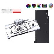 Bykski A-AR7900XTX-X Full-Cover GPU Water Block + Backplate for ASRock RX 7900 XTX Taichi , 5V ARGB Bykski A-AR7900XTX-X ASRock 7900 XTX Taichi Bykski A-AR7900XTX-X,ASRock 7900 XTX Taichi water block,Phantom Gaming 7900 XTX block,RX 7900 XTX full-cover block,AMD 7900 XTX water block