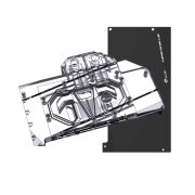 Bykski A-SP9070XTMT-X for Sapphire AMD Radeon RX9070XT 16GB GDDR6 METAL Alloy Pulsating, with backplate Bykski A-XF9070XTOC-X XFX Mercury 9070 XT OC Block Bykski A-XF9070XTOC-X,XFX Mercury 9070 XT water block,RX 9070 XT OC full cover,XFX 9070XT GPU cooler,custom loop AMD GPU,RDNA 4 water block