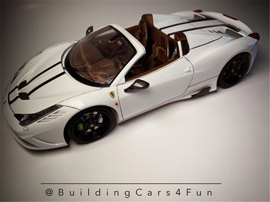 1/24 Ferrari 458 speciale(Build by buildingcars4fun)