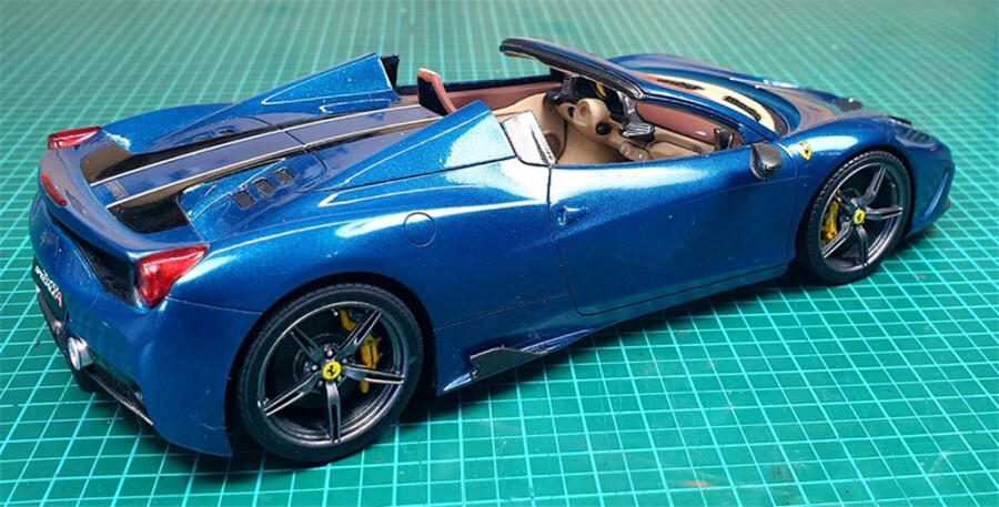 1/24 Ferrari 458 speciale(Build by SL MODEL)