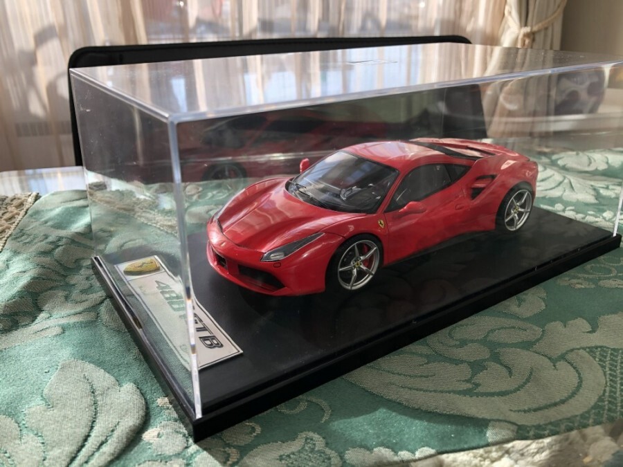 1/24 Ferrari 488 GTB finish building model  pictures