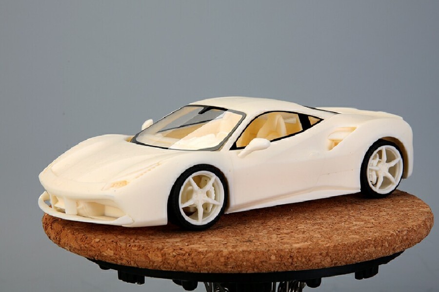 1/24 Ferrari 488 GTB finish building model  pictures（4）