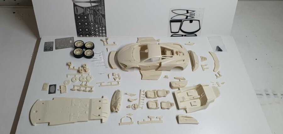 1/24 Mclaren 720S AM02-0014 all resin kits pictures （2）