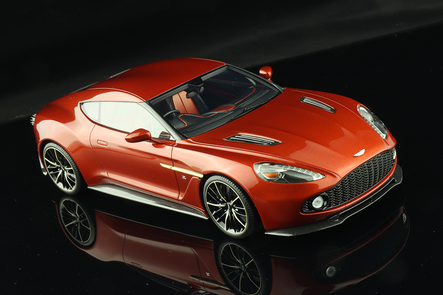 1/24 Aston Martin Vanquish Zagato finish building model pictures