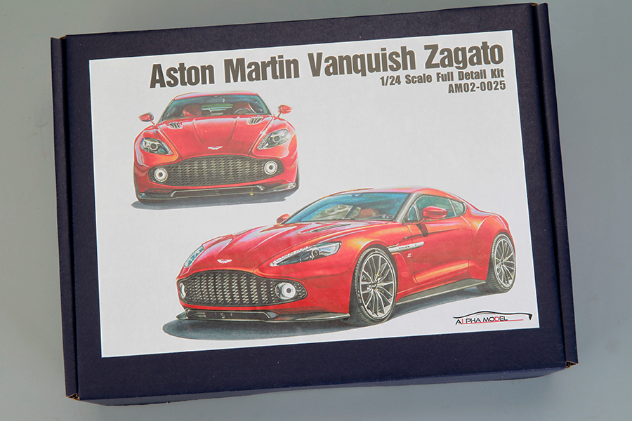 1/24 Aston Martin Vanquish Zagato package pictures
