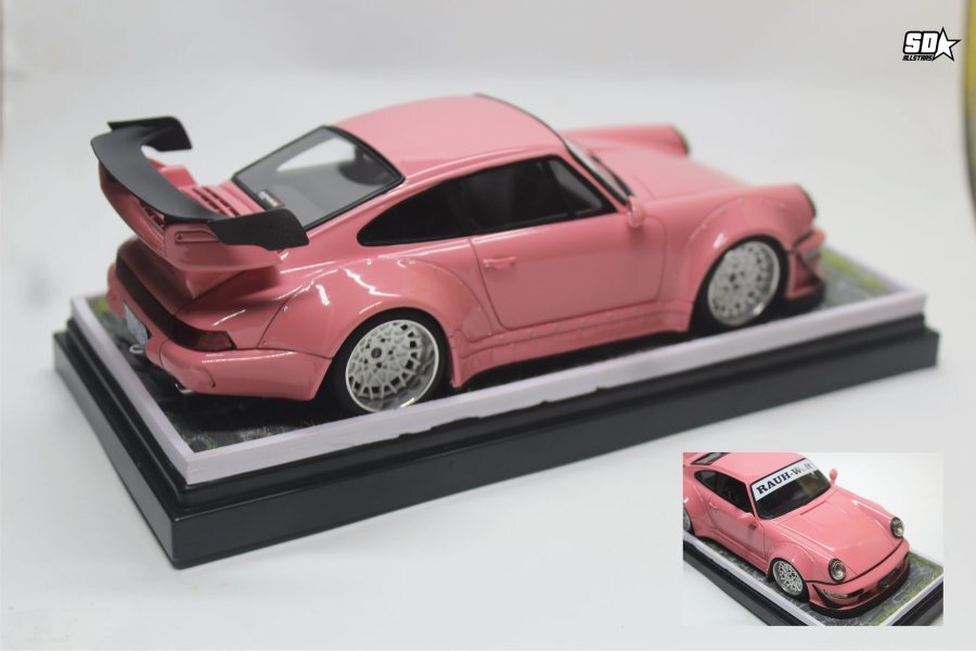 1/24 RWB Porsche 964 building by Edward Chin finish building model pictures