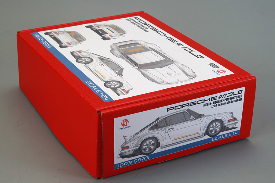 1/24 Porsche 911 DLS Full Detail Kit (Resin+PE+Decals+Metal parts+Metal Logo) HD03-0623