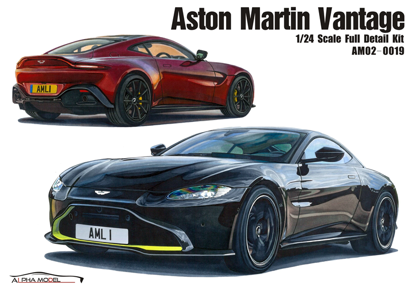1/24 AM02-0019 Aston Martin Vantage build by Toño Alonso